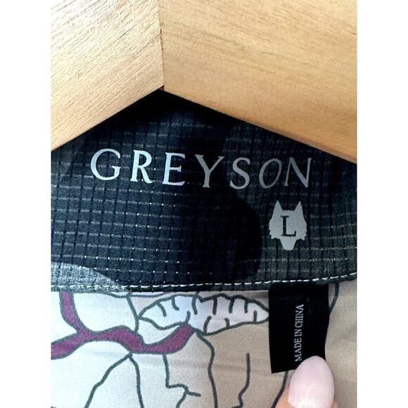 Greyson Aqua Multi Forbidden City Lightweight Trailwolf Jacket Mens Size L NWT - Picture 5 of 7